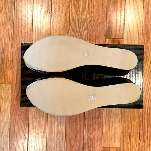 NEW Moda Kaila Cheetah/Animal Print Platform Sandals, size 7 - Picture 2 of 3